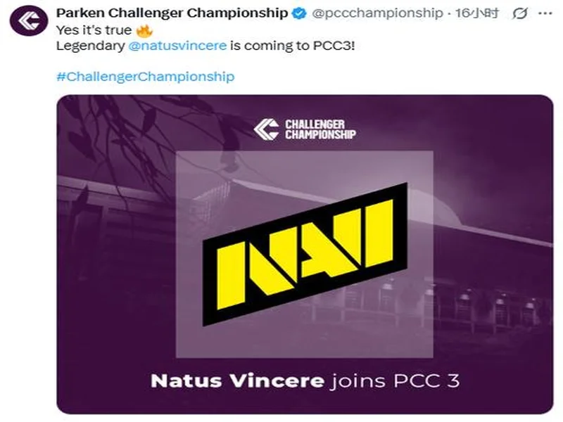 NaVi将参加丹麦线下赛事PCC3
